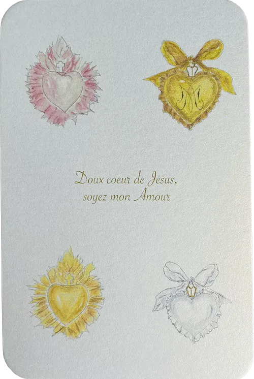 signets religieux blanche